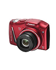 Canon Powershot SX150 Camera Red 14MP