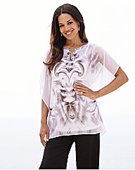 Joanna Hope Print Kaftan | Kwinyx