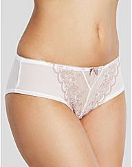 Daisy Embroidery Short