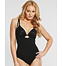 slimmer And Shine open bust bodysuit