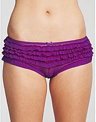 Flirty Frill Ruffle Mesh Short