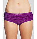 Flirty Frill Ruffle Mesh Short
