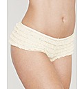 Flirty Frill Ruffle Mesh Short