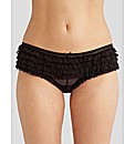 Flirty Frill Ruffle Mesh Short