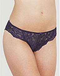 Just Peachy Lace Brief