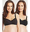 Daisy Dot 2 Pack Nursing Bra