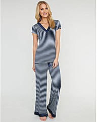 Camelia Short Sleeve PJ Set