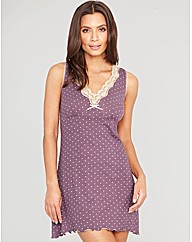 Sweetpea Lace Back Chemise