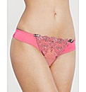 Neve Embroidery Thong
