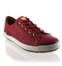 Marta Jonsson Red leather trainer