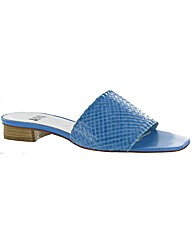 Riva Trenzo Leather Mule Sandal