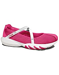 Pink indoor fitness shoe