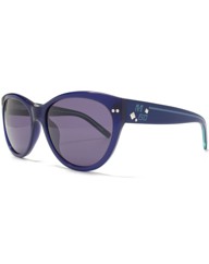 Miss Sixty Blue Cateye Sunglasses