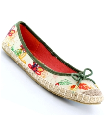 Gluv Turin Espadrille Canvas Pump