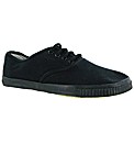 Mirak Mono Black Lace Plimsoll