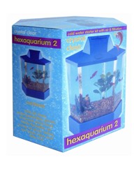 Hexaquarium 2 Aquarium Starter Kit