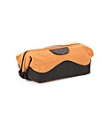 Woodland Leather Canvass Waxy Wash Bag