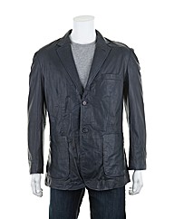 Woodland Leather Patch Pocket Blazer