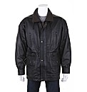 Woodland Contrast Parka Coat
