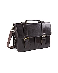 Woodland Leather Satchel Briefcase