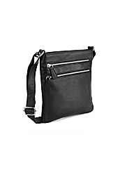 Woodland Leather Cross Body Bag