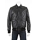 Woodland Leather Aviator Jacket