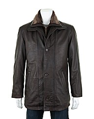 Woodland Fur Lined Car Coat