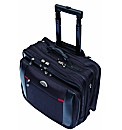 Woodland Leather Polyester Trolley Bag