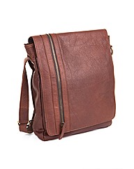 Woodland Leather Messenger Bag