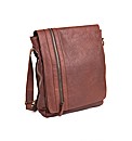 Woodland Leather Messenger Bag