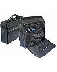 Woodland Leather Polyester Laptop Bag