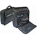 Woodland Leather Polyester Laptop Bag
