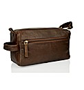 Woodland Leather Wash Bag