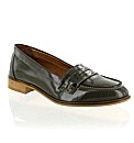 Marta Jonsson grey patent loafer