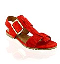 Marta Jonsson orange suede sandal
