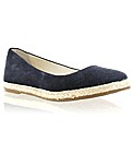 Marta Jonsson navy suede pump