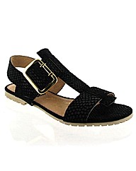Marta Jonsson black suede sandal