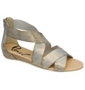 Ravel Jibe rear zip low wedge sandal
