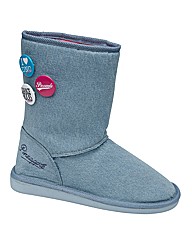 Pineapple Millie Canvas Boot