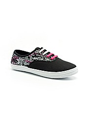 Pineapple Kylie Lace Up Canvas