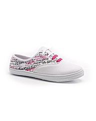 Pineapple Kylie Lace Up Canvas