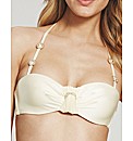 Laurent Diamonte Bandeau Bikini Top