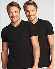 Essential 2 Pack V Neck T-shirt