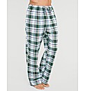 Brushed Flannel Check Pj Pant