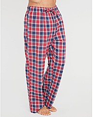 Brushed Flannel Check Pj Pant