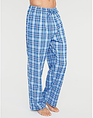Brushed Flannel Check Pj Pant