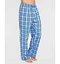 Brushed Flannel Check Pj Pant
