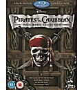 Pirates Of The Caribbean 1-4 Box Set