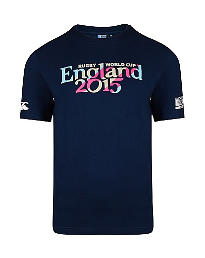Rugby World Cup 2015 Script Tee Rugby World Cup 2015 Script Tee