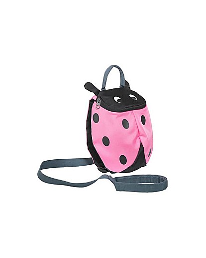 Trespass Ladybird Reins Backpack - Pink. Trespass Ladybird Reins Backpack - Pink.